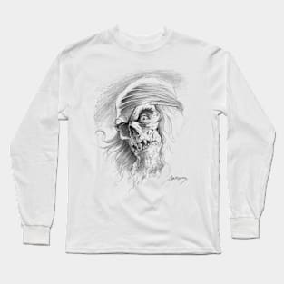 Zombie Pirate Long Sleeve T-Shirt